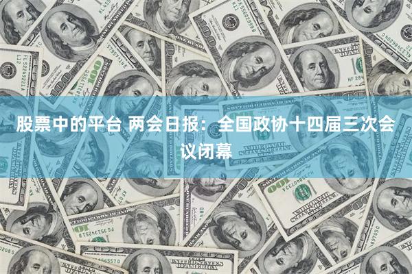 股票中的平台 两会日报：全国政协十四届三次会议闭幕