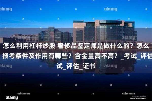 怎么利用杠杆炒股 奢侈品鉴定师是做什么的？怎么报考，报考条件及作用有哪些？含金量高不高？_考试_评估_证书