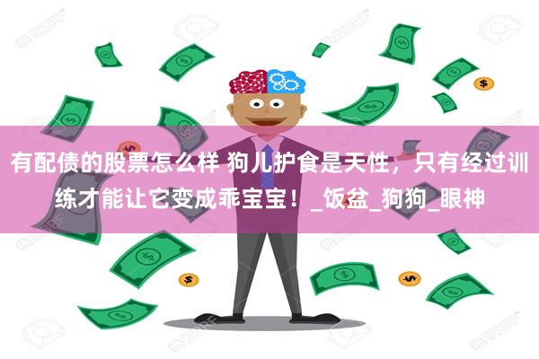 有配债的股票怎么样 狗儿护食是天性，只有经过训练才能让它变成乖宝宝！_饭盆_狗狗_眼神